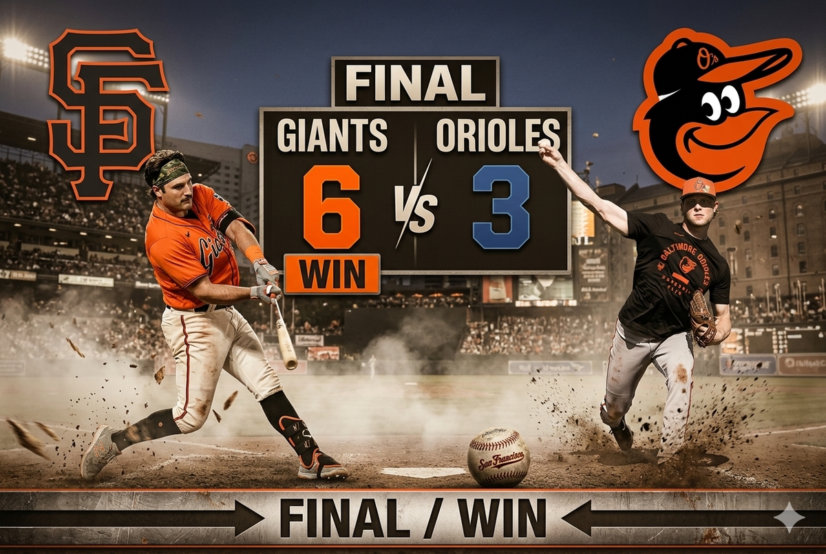 Giants vs Orioles 10-4-26