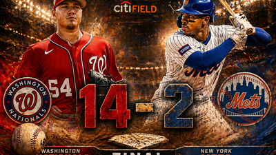Nationals aplastan 14-2 a Mets: ofensiva desatada y dominio total en Citi Field
