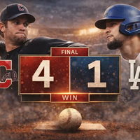 Guardians 4-1 Dodgers: Cleveland impone su pitcheo en Dodger Stadium
