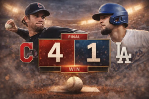 Guardians vs Dodgers 1-4-26