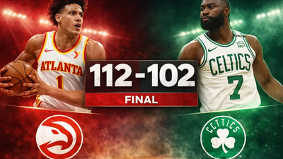 Atlanta Hawks derrotan 112-102 a Boston Celtics con dominio total en la segunda mitad