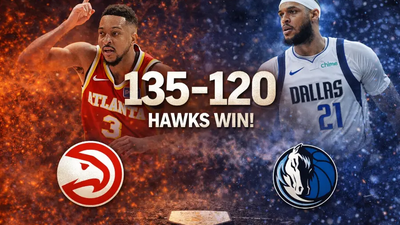 Hawks vencen 135-120 a Mavericks y extienden su racha a 11 victorias