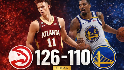 Hawks dominan a Warriors 126-110 con una exhibición ofensiva en Atlanta