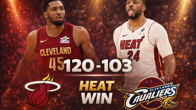 Miami Heat derrota 120-103 a Cavaliers y corta su mala racha en Cleveland