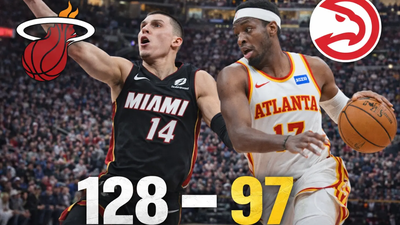 Miami Heat aplasta 128-97 a los Atlanta Hawks en el State Farm Arena