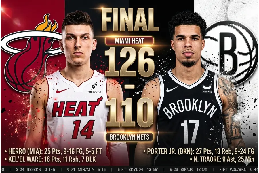 Heats vs Nets 5-3-26