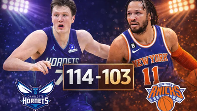 Charlotte Hornets derrotan a New York Knicks en una sorpresiva noche en la NBA