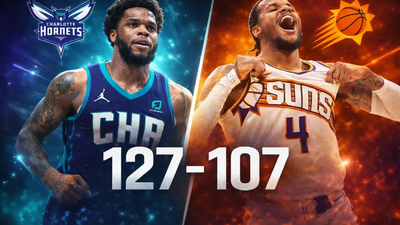 Charlotte Hornets dominan a Phoenix Suns 127-107: exhibición total en el Spectrum Center