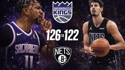 Kings vencen 126-122 a Nets en un final dramático en Sacramento