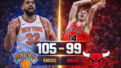 Karl-Anthony Towns domina en Chicago y los New York Knicks vencen a los Chicago Bulls