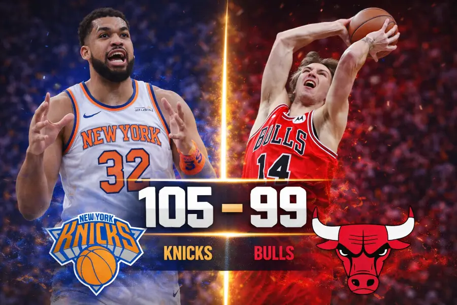 Knicks vs Bulls 105-99