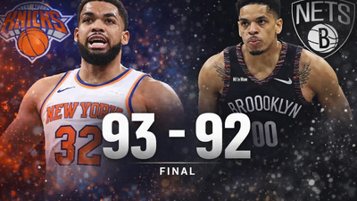 Knicks conquistan Brooklyn en un final de infarto ante los Nets (93-92)