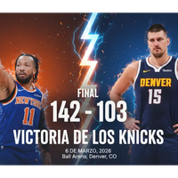 Knicks humillan a Nuggets 142-103 en Denver con una exhibición ofensiva