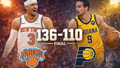 Knicks aplastan a Pacers 136-110 con show histórico de Josh Hart en el Garden