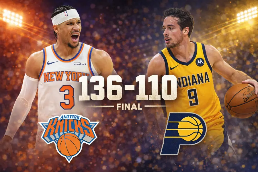 Knicks vs Pacers 17-3-26
