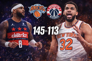 Knicks vs Wizards 22-3-26