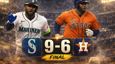 Mariners vencen 9-6 a Astros: poder oportuno y dominio en T-Mobile Park