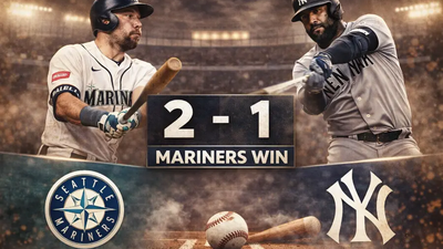 Seattle Mariners vencen 2-1 a New York Yankees en duelo de pitcheo liderado por Luis Castillo