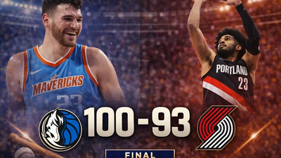 Mavericks imponen su defensa y vencen a los Trail Blazers en Portland
