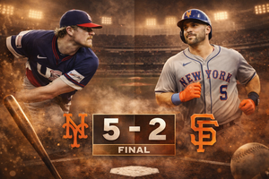 Mets defeat Giants in dramatic showdown