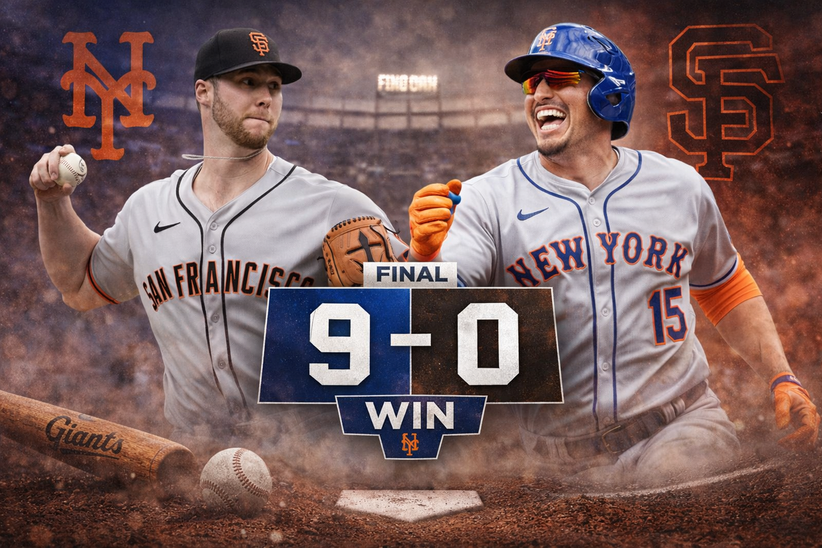 Mets dominate Giants in victory