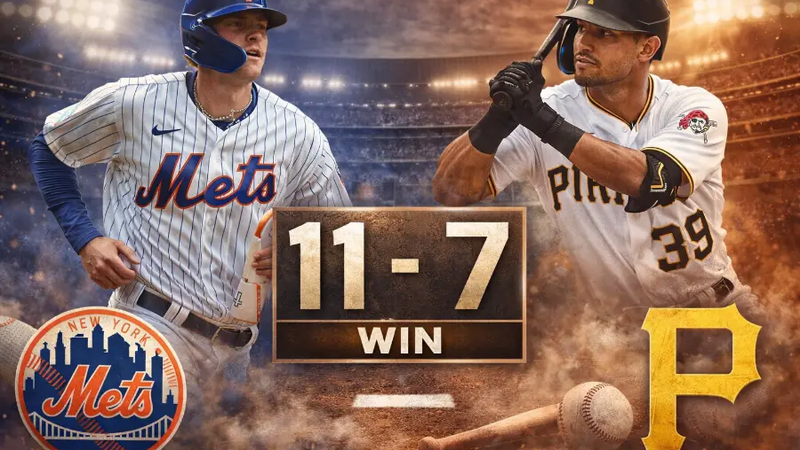 New York Mets vencen a Pittsburgh Pirates en un Opening Day lleno de ofensiva