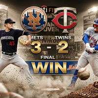 Mets vencen a Twins 3-2 en Queens: Mark Vientos y Francisco Lindor lideran el triunfo