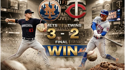 Mets vencen a Twins 3-2 en Queens: Mark Vientos y Francisco Lindor lideran el triunfo