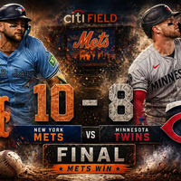 Mets vencen 10-8 a Twins en Citi Field: noche ofensiva y actuación clave de Bichette