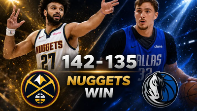 Nuggets vencen 142-135 a Mavericks con 53 puntos de Jamal Murray y triple-doble de Jokic