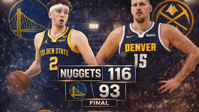 Denver Nuggets aplastan a Golden State Warriors 116-93 con una segunda mitad dominante liderada por Nikola Jokic