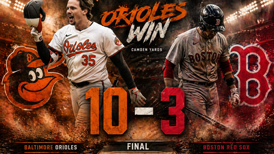Orioles aplastan 10-3 a Red Sox en Camden Yards: Rutschman lidera con dos jonrones y 6 impulsadas