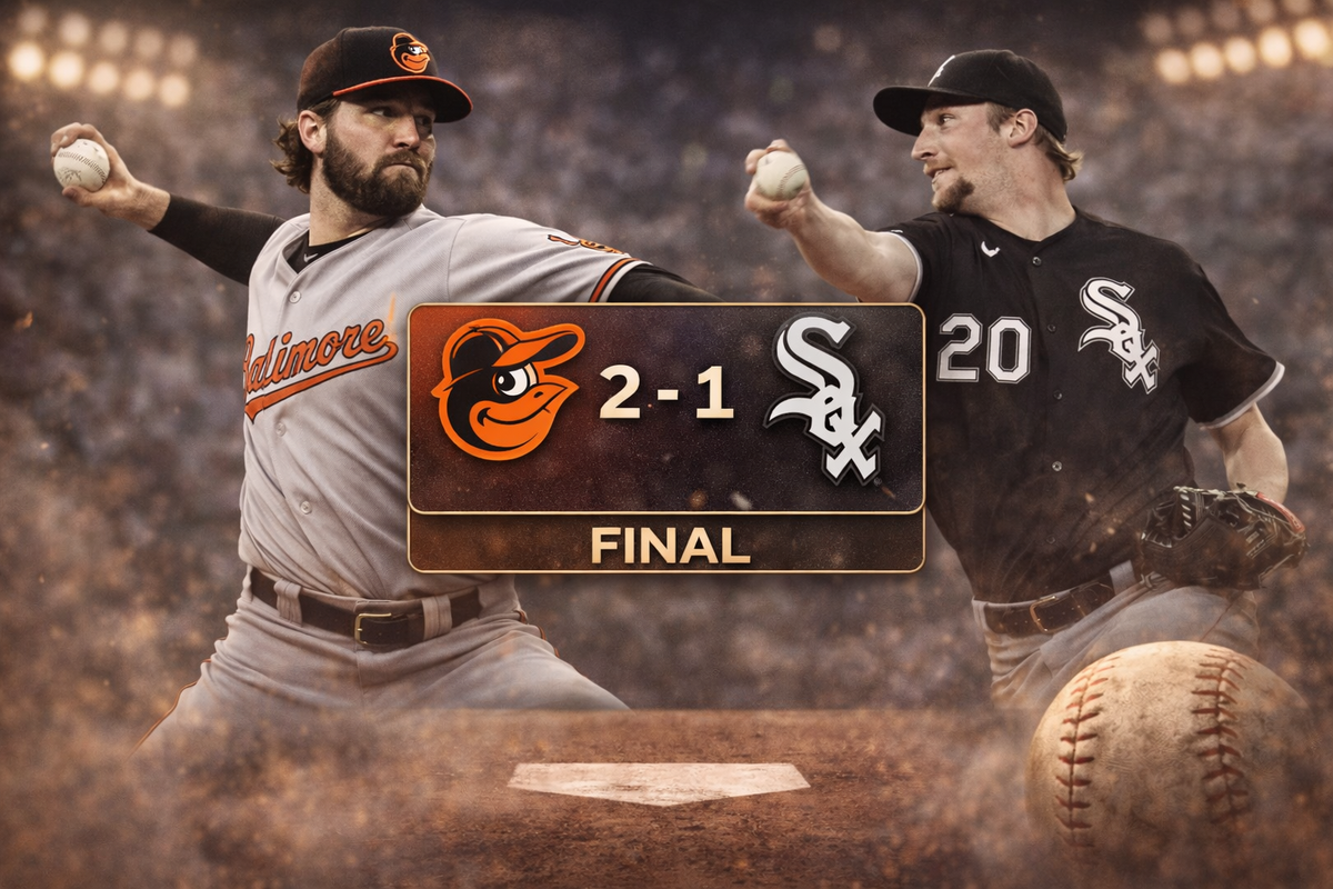 Orioles defeat White Sox 2-1