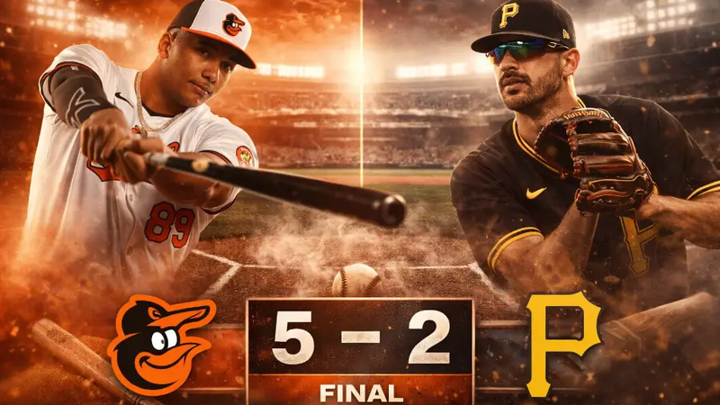 Orioles vencen 5-2 a Pirates con poder dominicano en Sarasota