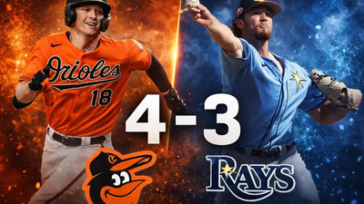 Baltimore Orioles derrotan 4-3 a Tampa Bay Rays en Sarasota tras duelo de pitcheo