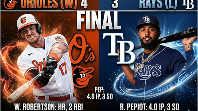 Orioles vencen 4-3 a Rays en Port Charlotte con cuadrangular decisivo de Will Robertson