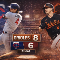 Orioles remontan y vencen 8-6 a Twins en un duelo épico en Camden Yards
