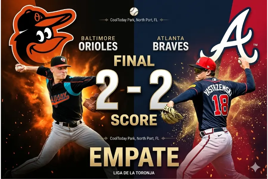 Orioles y Braves 7-3-26