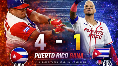 Puerto Rico vence 4-1 a Cuba en San Juan y domina el clásico caribeño