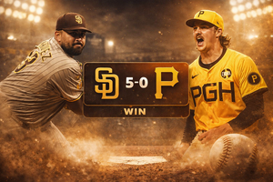 Padres shut out Pirates 5-0
