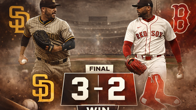 Padres vencen 3-2 a Red Sox en Fenway Park en un duelo de precisión