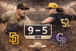 Padres triumph over Rockies 9-5