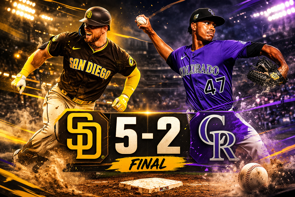 Padres victory_ 5-2 final score