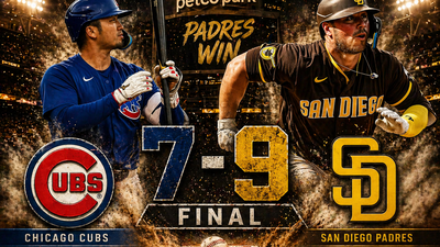 Padres vencen 9-7 a Cubs en Petco Park en un duelo ofensivo de alto voltaje