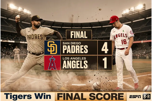 Padres vs Angels 18-4-26