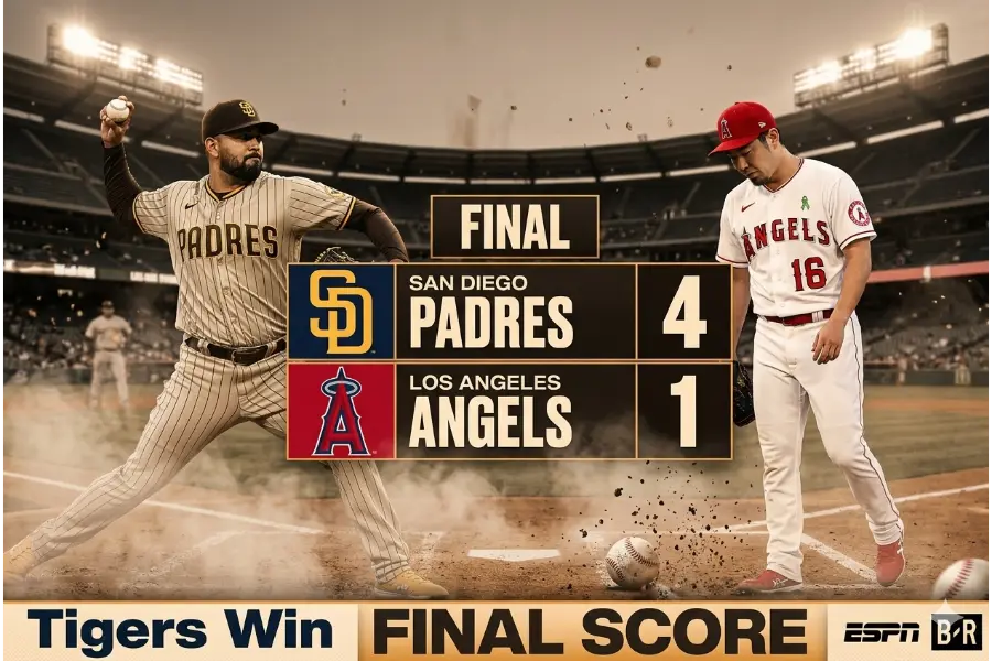 Padres vs Angels 18-4-26