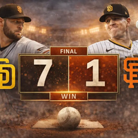 Padres 7-1 Giants: dominio total en Petco Park con Pivetta como figura