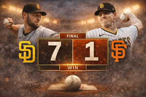 Padres vs Giants 1-4-26