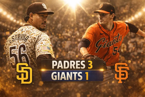 Padres vs Giants 16-3-26