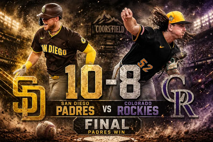 Padres vs Rockies 23-4-26